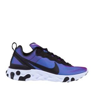 Nike React Element 55 Premium Sneakers Iridescent Purple